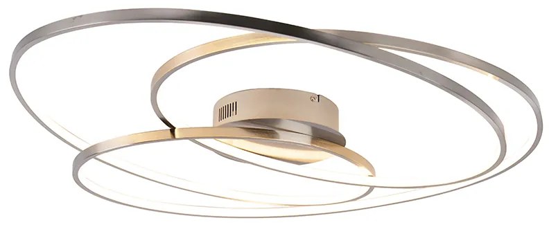 Plafoniera din oțel 80 cm cu LED inclus, reglabil în 3 trepte - Rowin