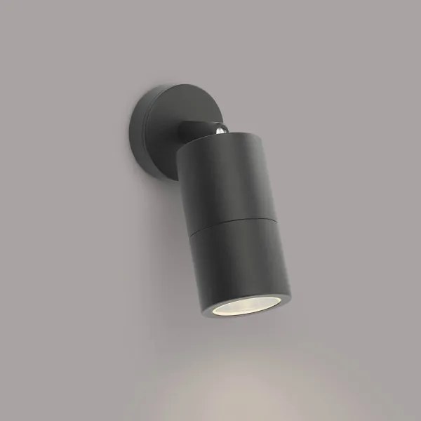 Där Lighting ORT0722 - Aplică spot de perete pentru exterior LED ORTEGA 1xGU10/5W/230V IP65, neagră