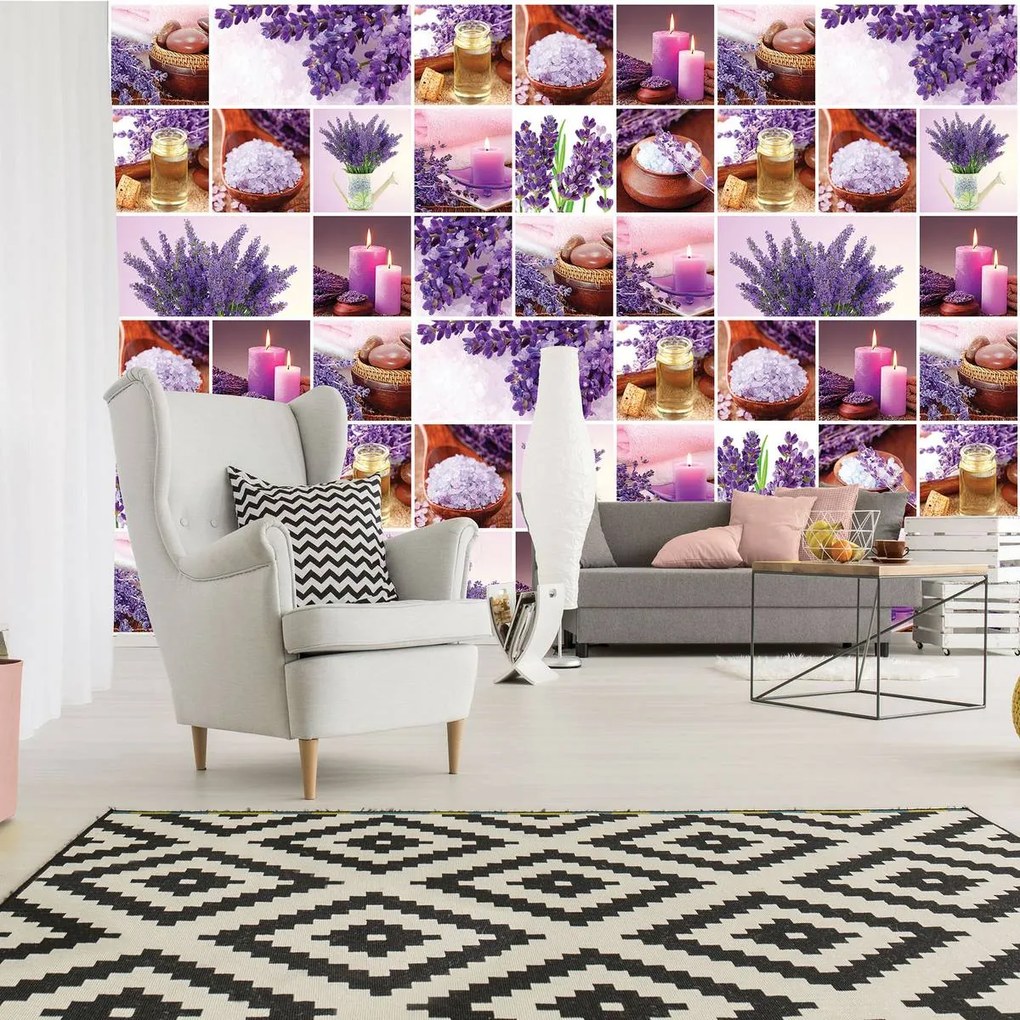 Fototapet - Lavanda - colaj (152,5x104 cm)