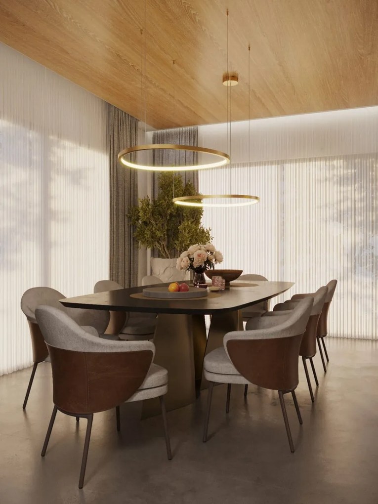 Lustra design inelar LED Cayenne 60cm