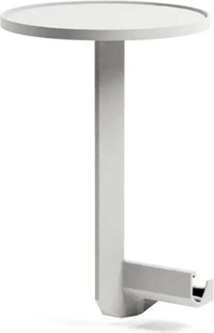 Masă joasă rotundă Nardi Tavolino – Ø33×H41 cm - Gesso