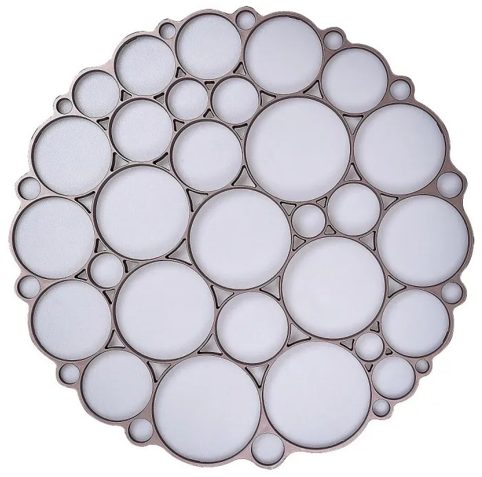 Lustra LED aplicata stil modern Andela 50cm maro