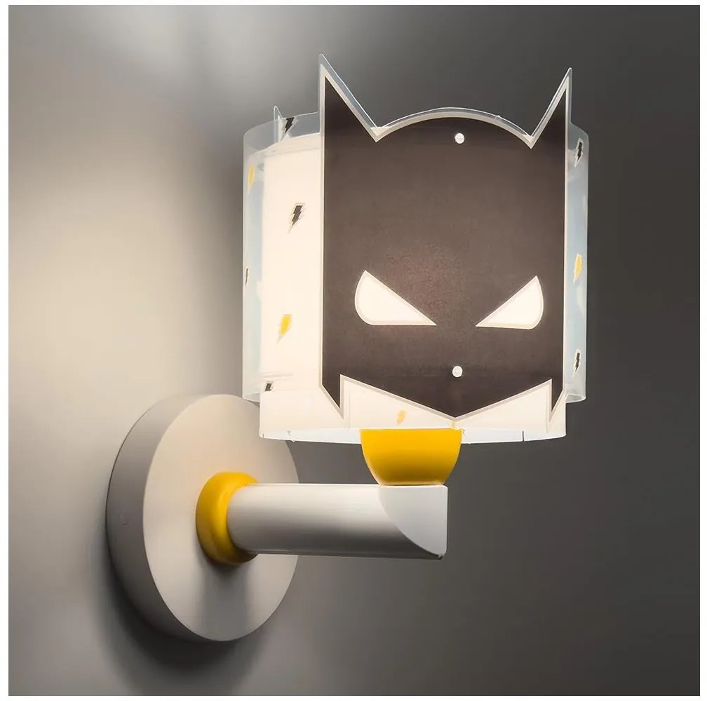 Dalber 61809 - Aplica de perete pentru copii DARK HERO, 1xE27/15W/230V