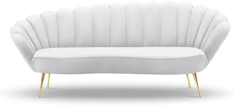 Canapea Kingston 3 locuri catifea L224 cm