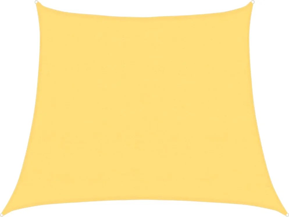 vidaXL Pânză parasolar, bej, 3/4x3 m, HDPE, 160 g/m²