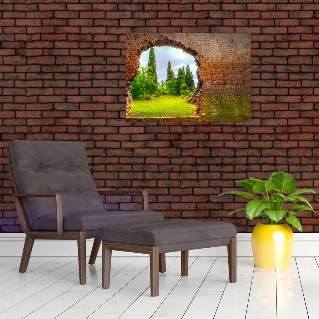 Tablou - Grădina Edenului (70x50 cm)