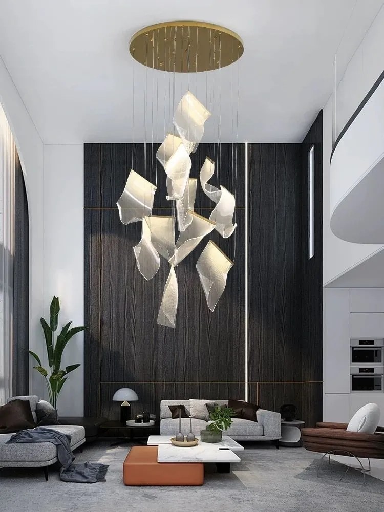 Lustra LED G 4220-8 – 32W, Design Modern, cu Telecomandă și Lumină Reglabilă