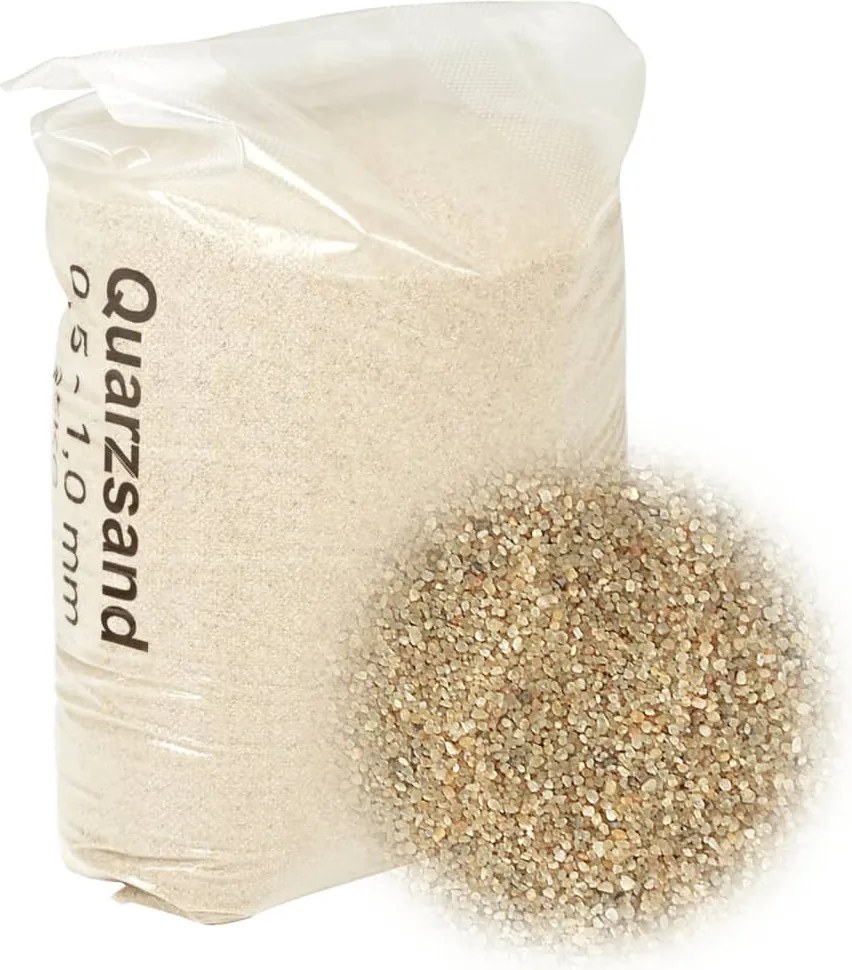 vidaXL Nisip de filtrare, 25 kg, 0,5-1,0 mm
