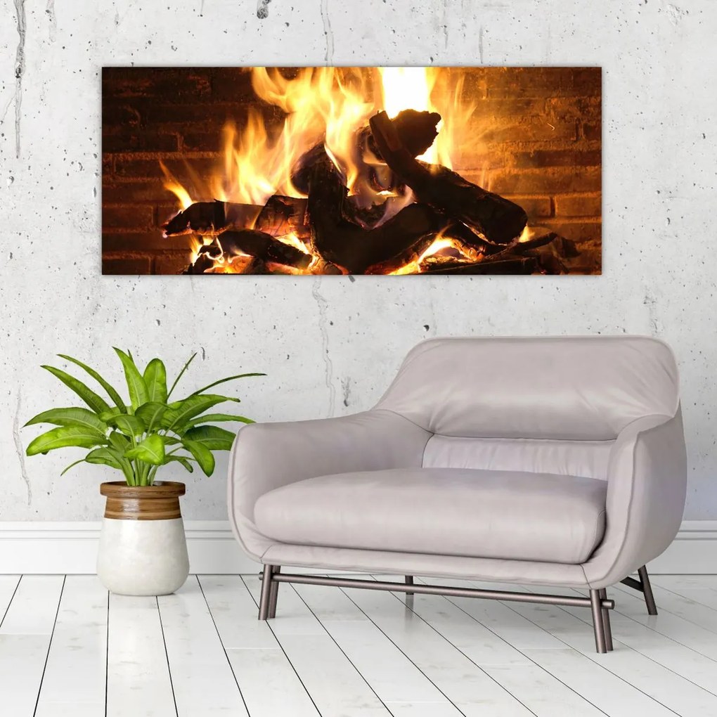 Tablou - Foc (120x50 cm)