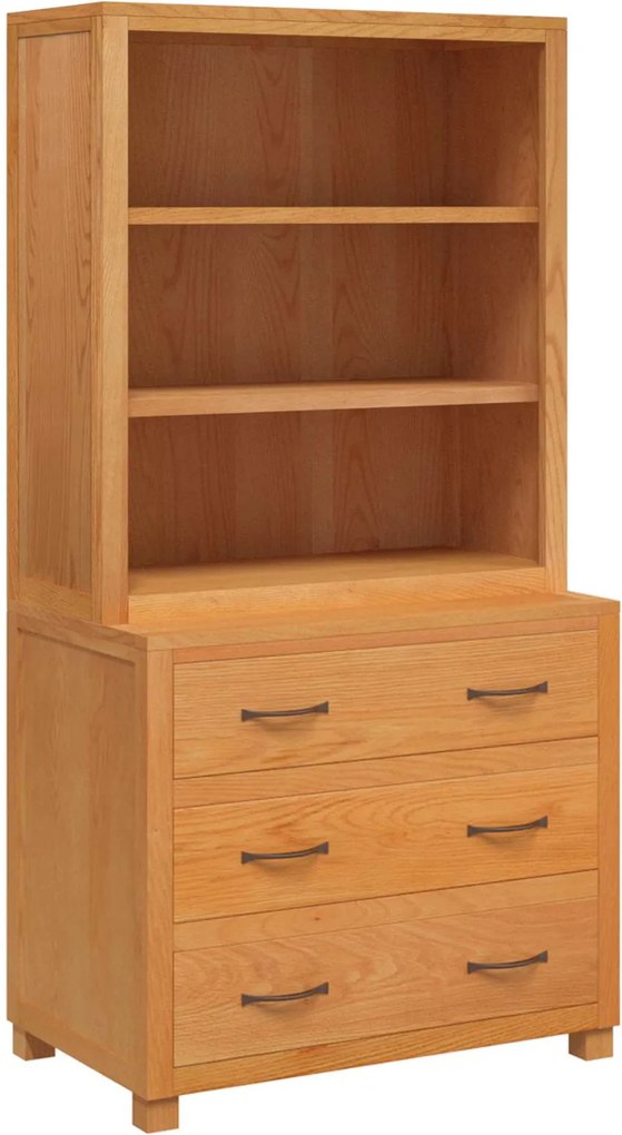 vidaXL Set de Mobilier pentru Depozitare cu sertar Maro Lemn compozit