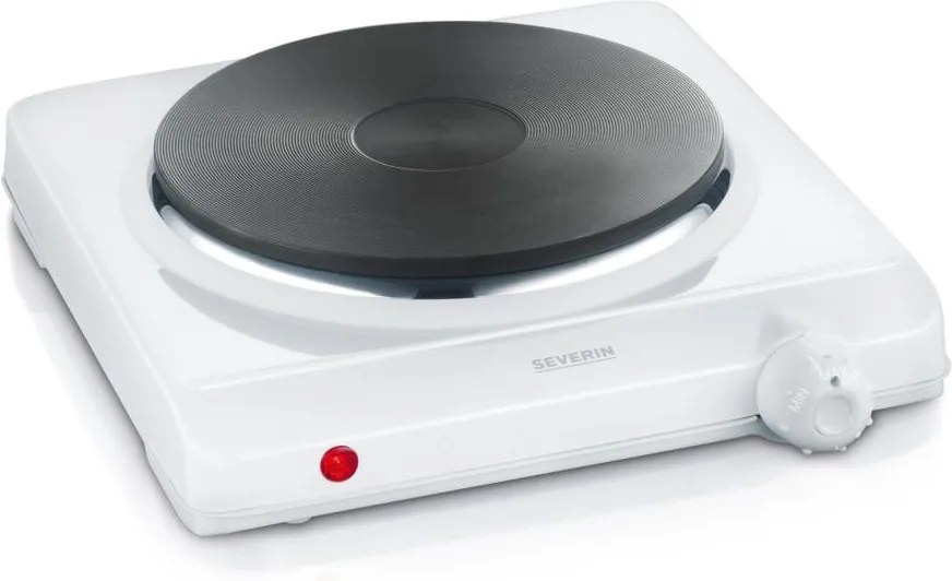 Severin KP 1091 - Plită electrică cu un singur ochi, 1500 W/230 V, albă