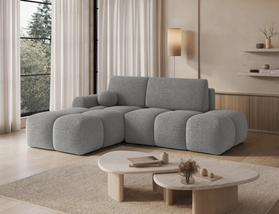 Colțar Vittario extensibil, 227x170x95 cm, orientare stânga – Royal 04