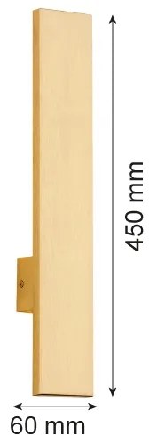 Aplică LED FREEMONT LED/6W/230V 45 cm Argon 4724