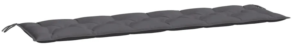 Perne banca de gradina 2 buc., antracit, tesatura oxford