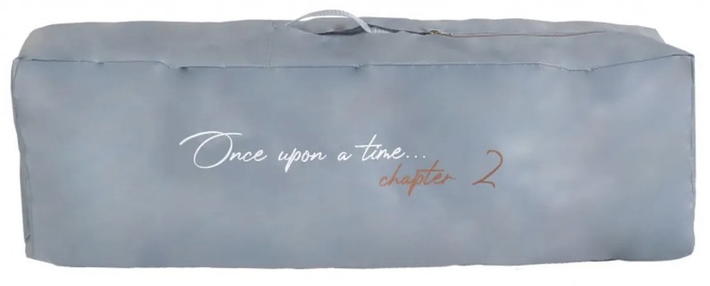 Patut pliant transformabil in tarc copii NOVOKIDS™ Onceuponatime NEST, 62X125 cm, 2 Niveluri, Jucarie Carusel muzical, Fermoar acces lateral, Gri