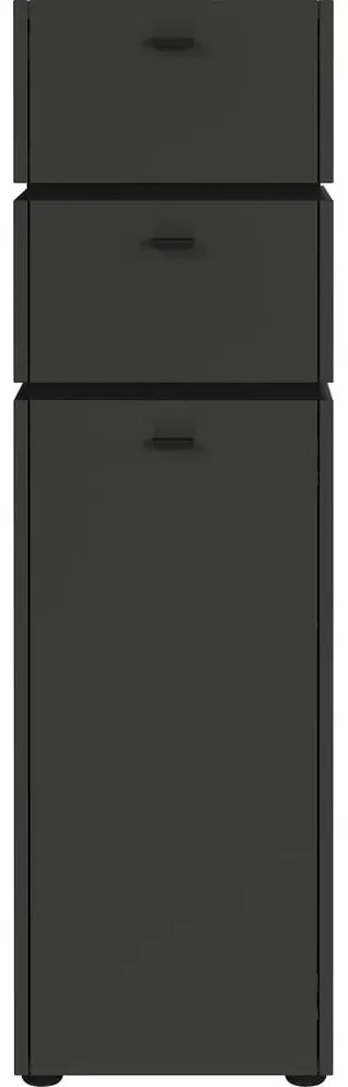 Dulap de baie gri antracit înalt 34x117 cm Modesto – Germania