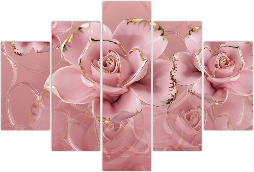 Tablou - Decor floral (150x105 cm)