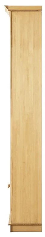 Bibliotecă în culoare naturală din lemn de pin 74x223x37 cm Anita – Støraa