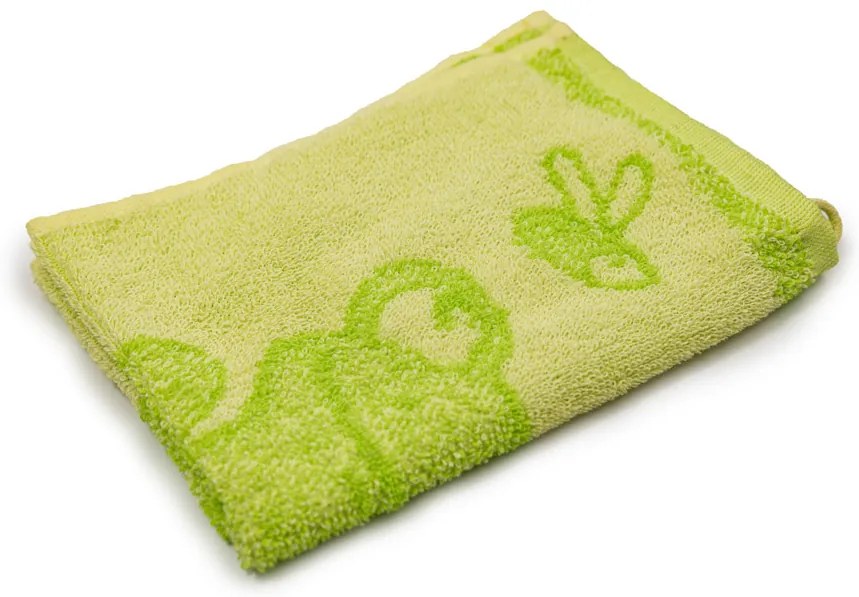 Prosop pentru copii BEBÉ Broasca verde 30x50 cm
