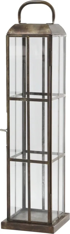 Felinar exterior, din metal, H50cm, Boel