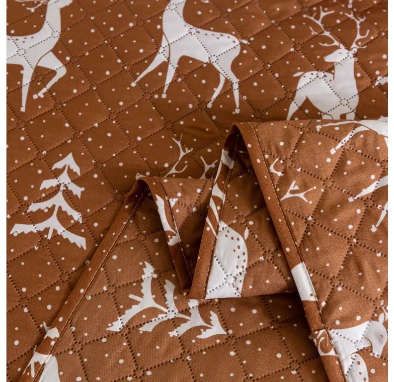Set cadou pentru dormitor WHITE DEER, maro
