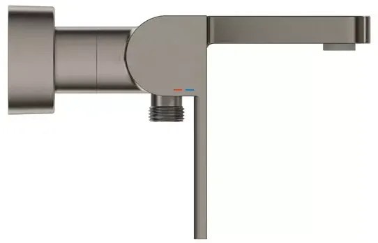 Baterie cada - dus Grohe Plus antracit periat Hard Graphite monocomanda