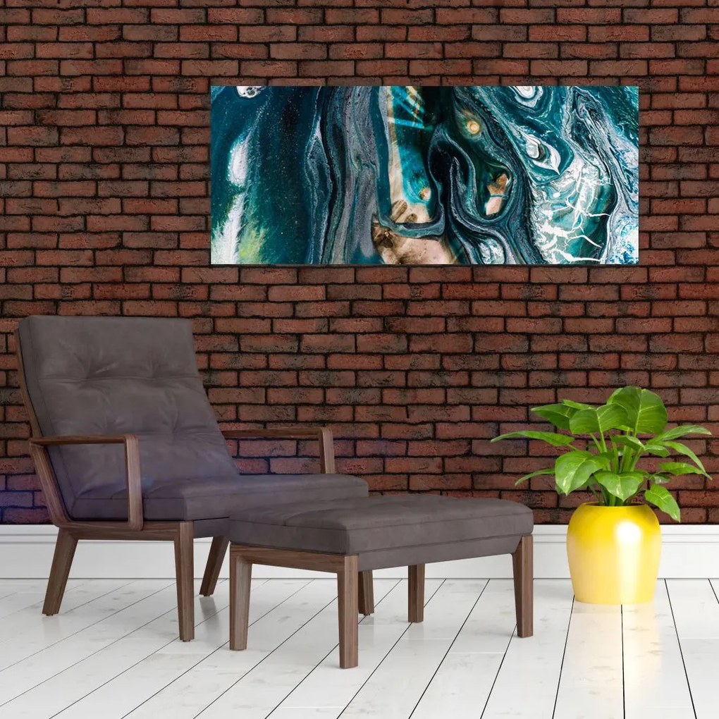 Tablou cu abstracție (120x50 cm)