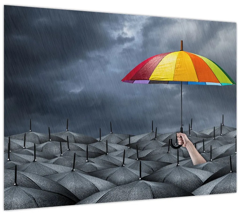 Tablou - Umbrele (70x50 cm)