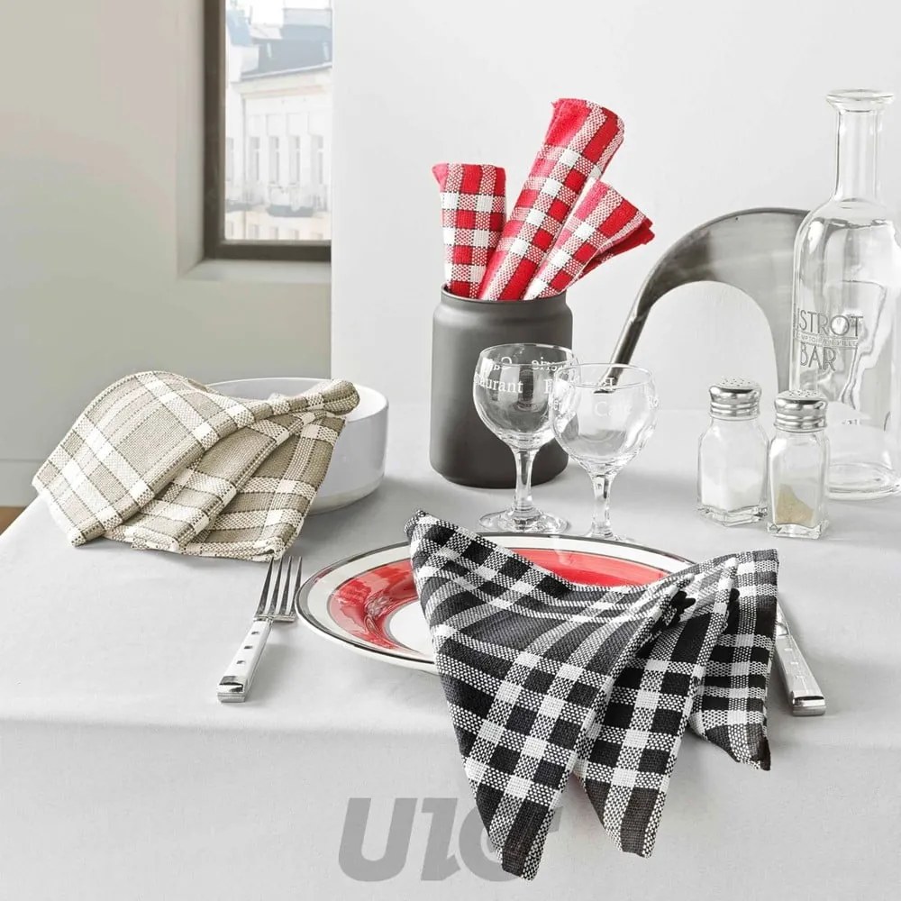 Șervețele 3 buc. din material textil Traditio – douceur d'intérieur