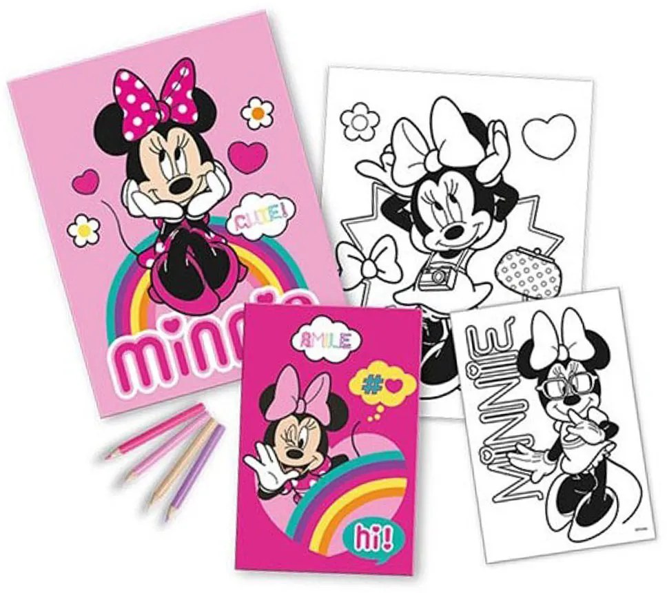 Disney Minnie Cute set de colorat