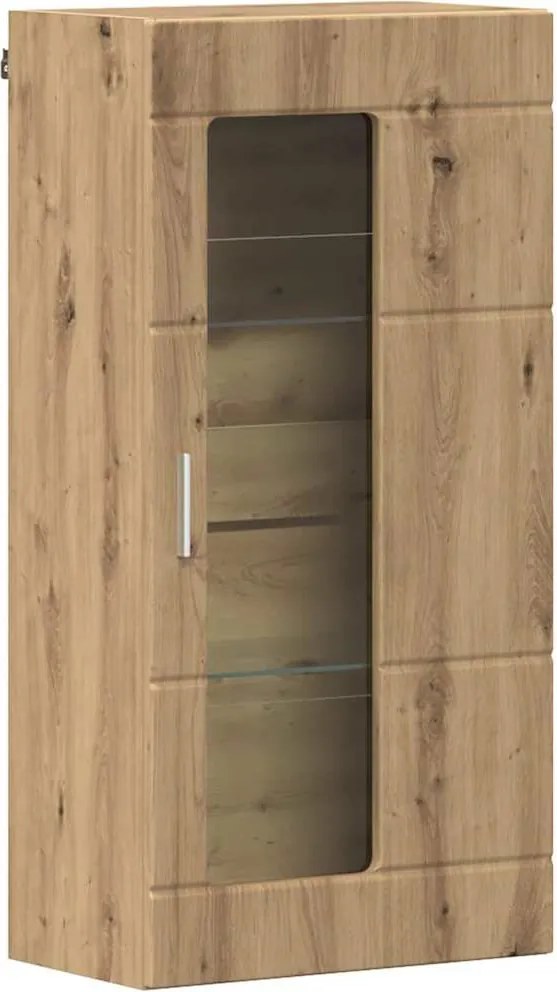 vidaXL Dulap din Lemn Stejar Artizanal 50 x 29 x 100 cm Lemn compozit