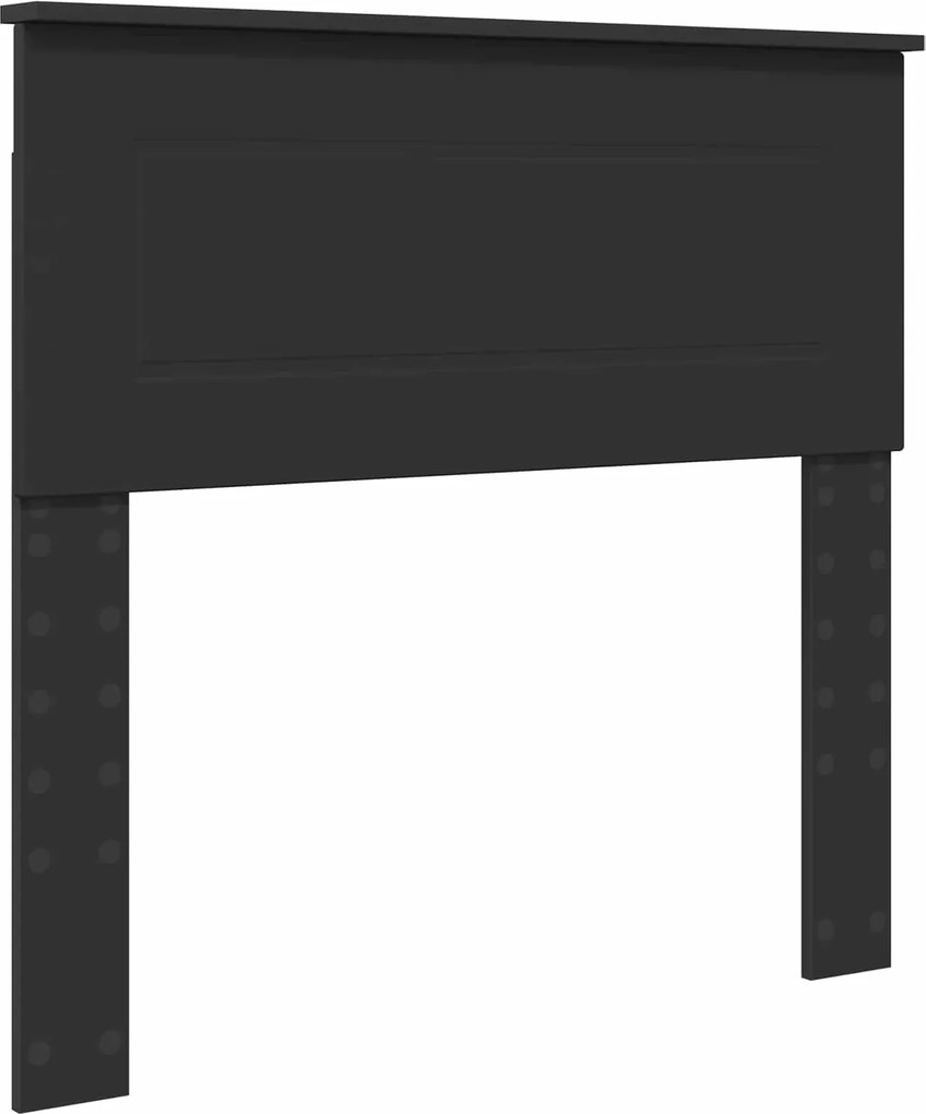 vidaXL Tăblie cap Stejar Negru 80 cm Lemn compozit