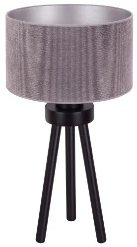 Lampă de masă Duolla LYON 1xE27/15W/230V d. 30 cm gri