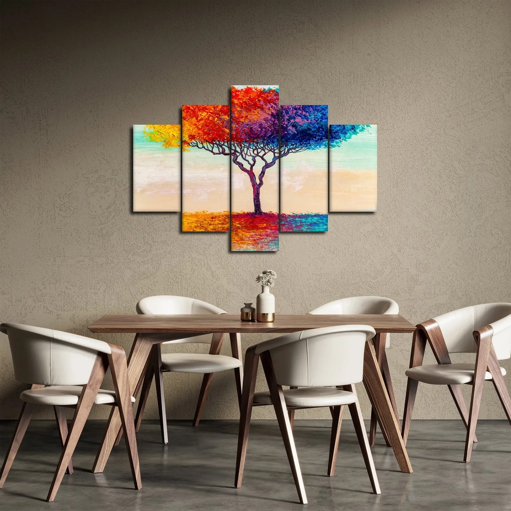 Tablou cu pom pictat (150x105 cm)