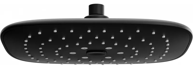 Mexen D-22 cap de duș tip ploaie 26x23 cm, negru - 79722-70
