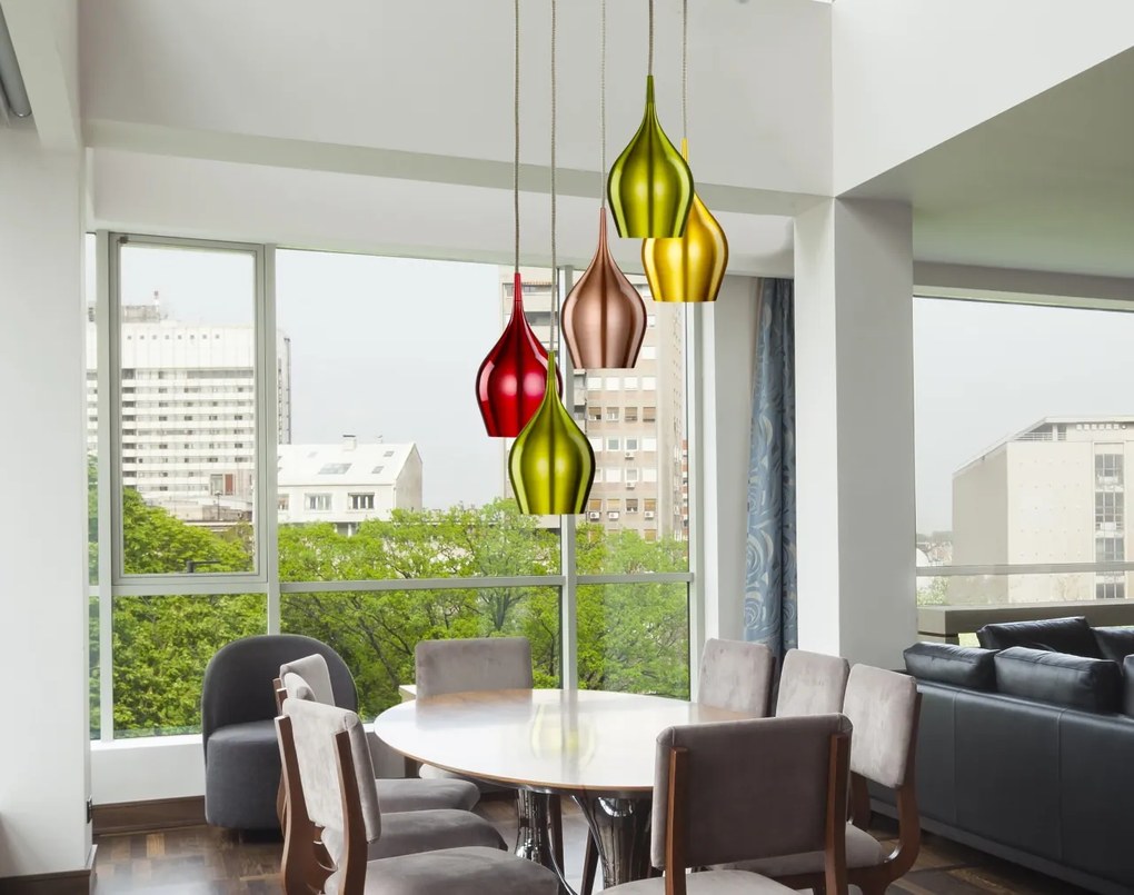 Lustra moderna design multicolor Vibrant 5L 6465-5 SRT