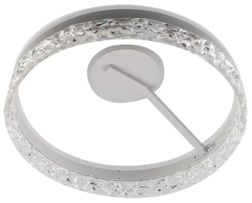 Lustră LED dimabilă aplicată LED/86W/230V 3000-6500K alb + telecomandă