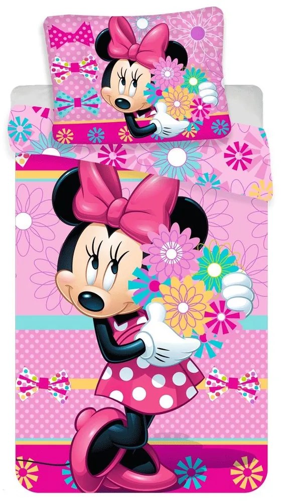 Lenjerie de pat copii Minnie