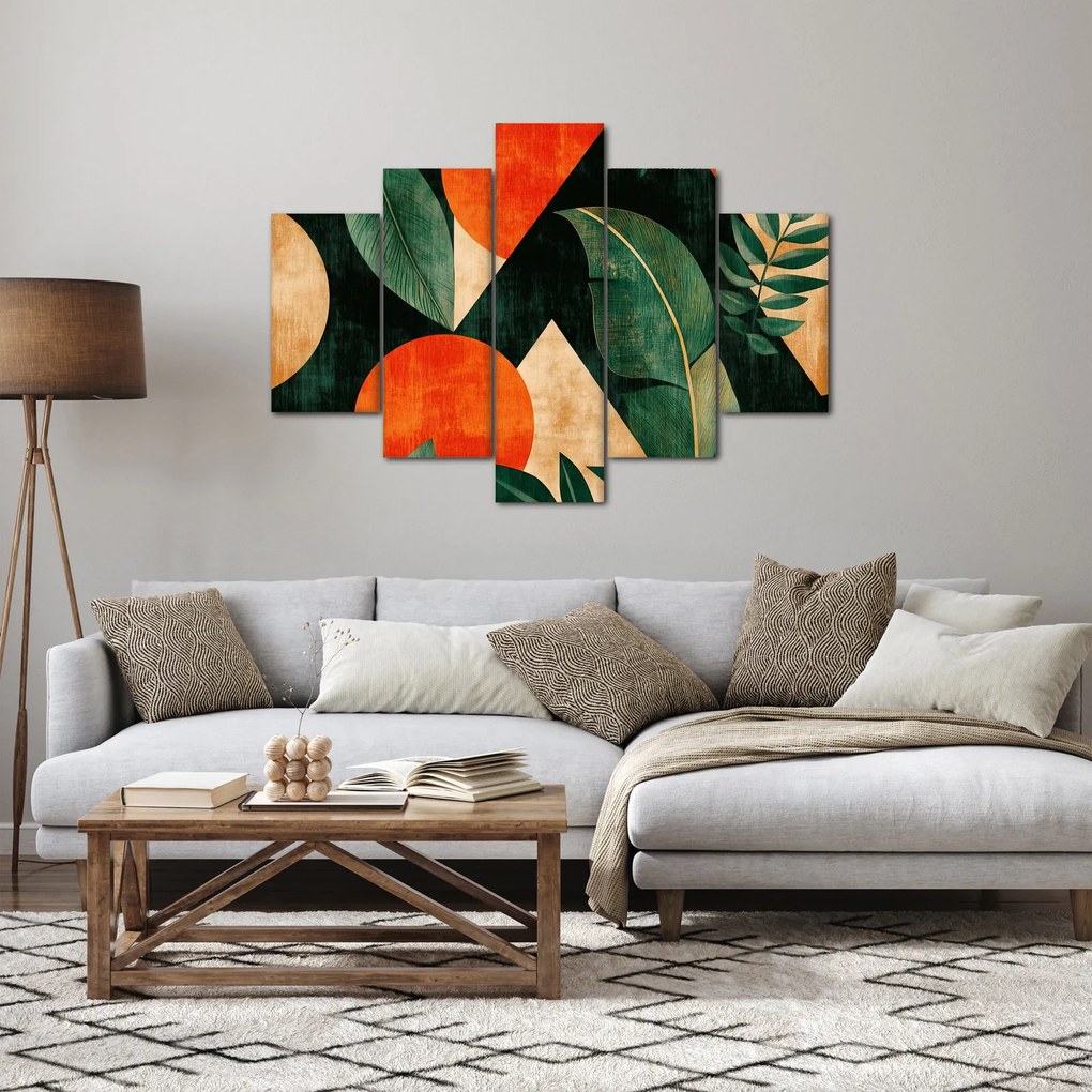 Tablou - Motive naturale geometrice II. (150x105 cm)