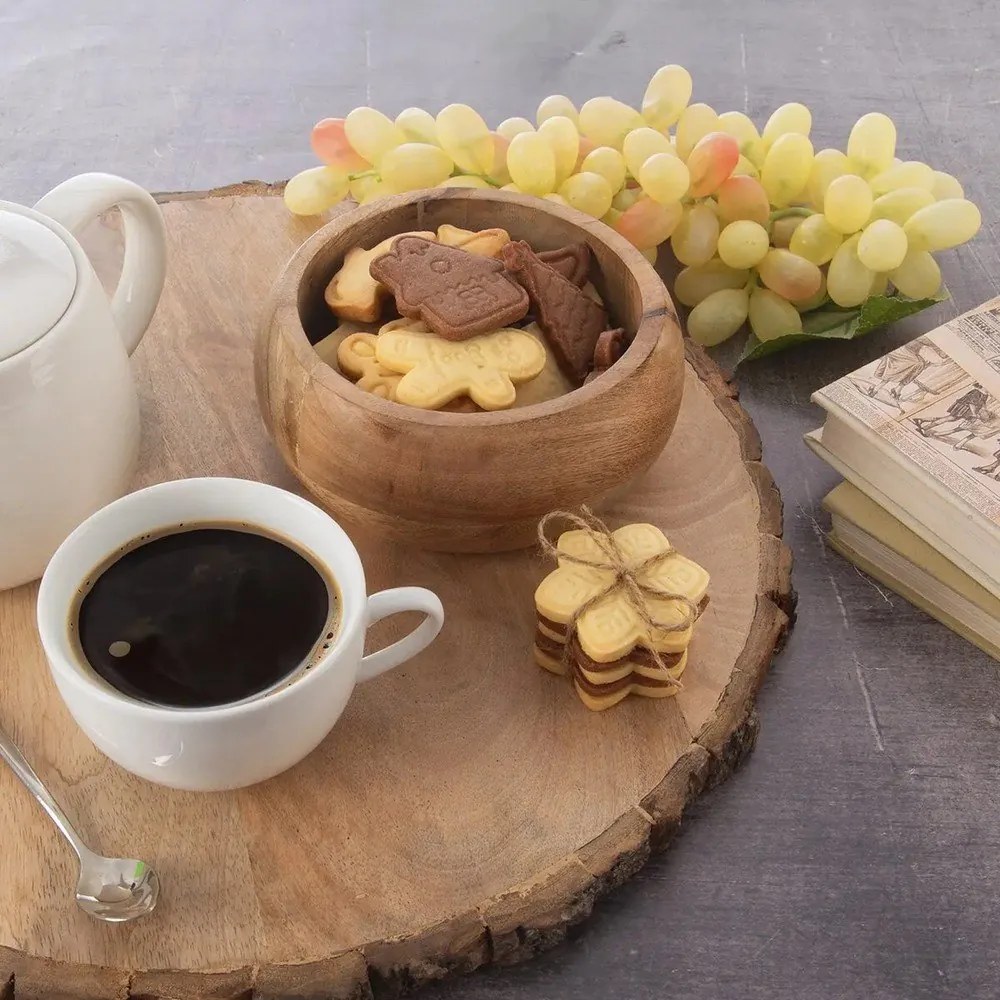 Bol mic în culoare naturală din lemn Mango – Orion