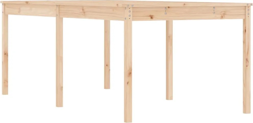 vidaXL Măsuță de grădină, 203,5x100x76 cm, lemn masiv de pin