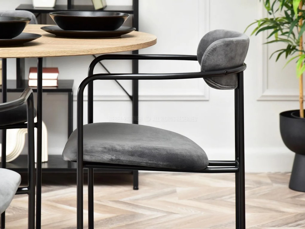 Scaun Magnus (grafit + negru). 1111143