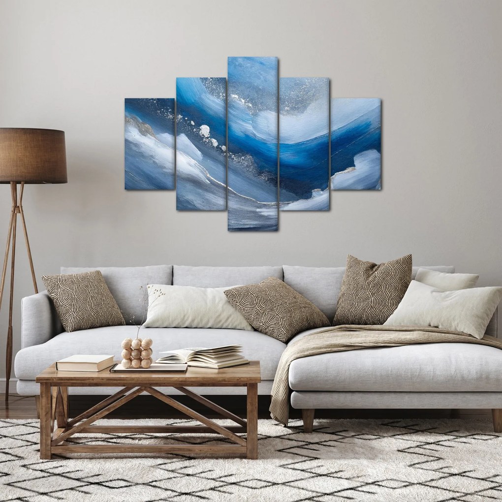 Tablou - Abstractizarea oceanului (150x105 cm)