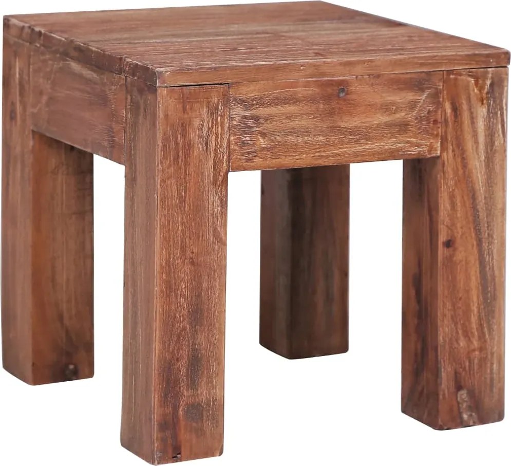 vidaXL Măsuță de cafea, 30x30x30 cm, lemn masiv de mahon