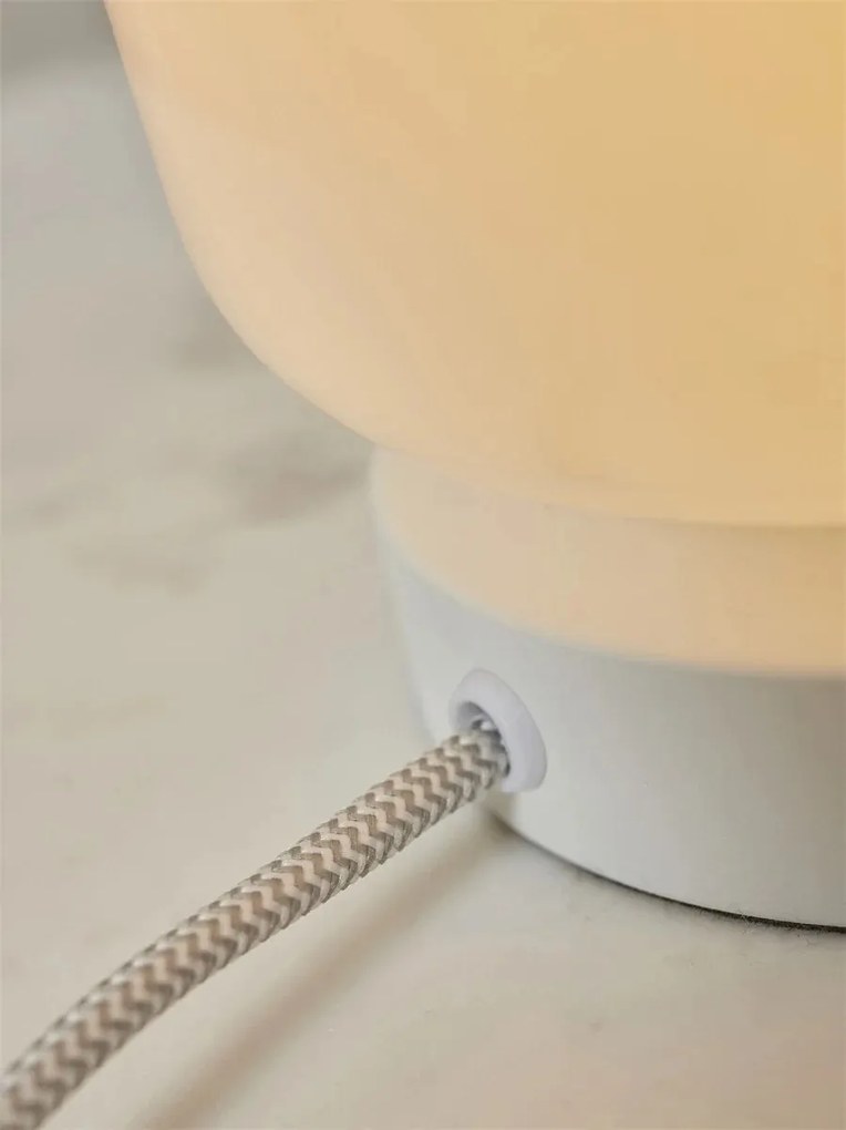 Veioza/Lampa de masa design decorativ Verona gradient/alb