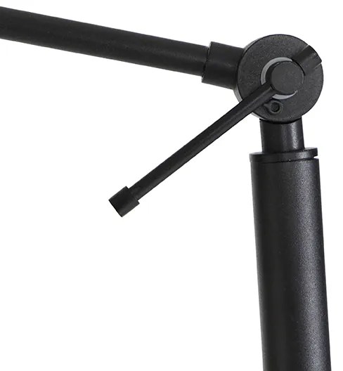 Lampa de podea moderna neagra ajustabila - Editor