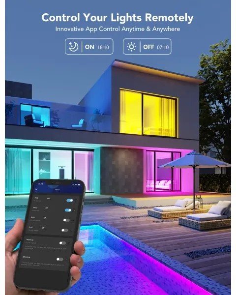 Bec LED RGBWW dimabil Govee Smart E27/12W/230V 2700-6500K Wi-Fi