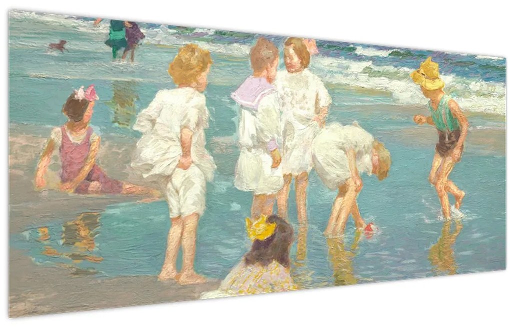 Tablou - Edward Henry Potthast, A Holiday, reproducere (120x50 cm)