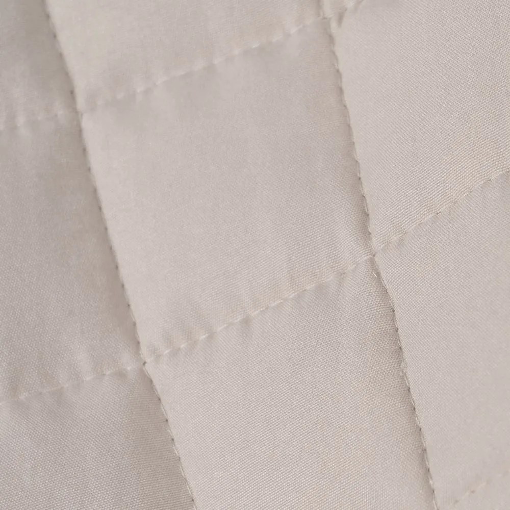 Cuvertură bej matlasată 240x260 cm – Ixia