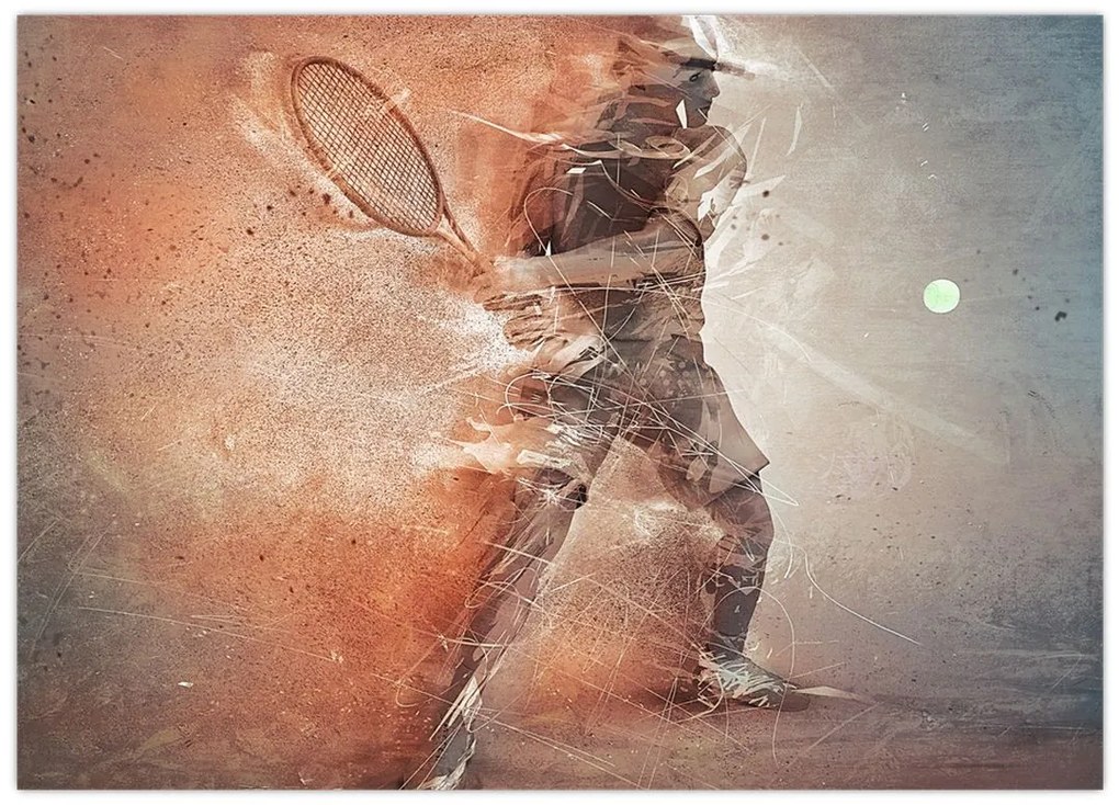 Tablou - Jucător de tenis (70x50 cm)